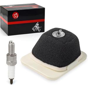 Air Filter Element Assembly & Spark Plug For YAMAHA TTR125 TTR-125 E L LE 2000-2024 5HP-14450-00-00