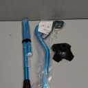 BeneCane Walking Cane Adjustable Cane with Offset Soft Cushioned Handle for Men & Women Lightweight Comfortable Extra Stability Base Mobility Aid for Men Women and Seniors (BLue)