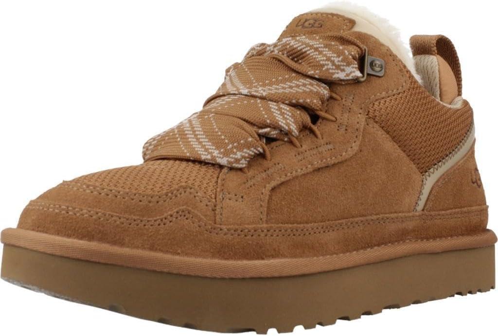 UGG Women's Lowmel Sneaker, Chestnut, 8