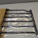 Fairy Baby Safety Gate 14.17 inch Extension for Extra Wide Baby Gate Dog gate Pressure Mounted Walk Through Pet Gate Black