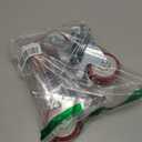 3 Inch Industrial Heavy Duty Swivel Caster Wheels with Brake,Set of 4 Safety Locking Casters,Load 1600lbs,Premium Polyurethane Wheels for Table,Trailer,Saw Table,Stage Toolbox,Bed,Corn Board