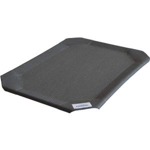 Coolaroo The Original Elevated Pet Bed Replacement Cover, Large Gunmetal , 51"L x 51"W x 0.3"Th