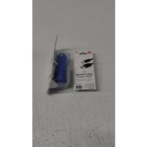 GE Pro 14ft Cat6 Ethernet Internet Cable, Blue, GE USB2 DEVICE CABLE 3FT ATOB PLUGS 34501,