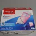 Playtex Baby Ventaire Anti Colic Baby Bottle, BPA Free, Pink, 6 Ounce - 3 Pack