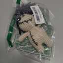 Positive Voodoo Doll Funny Handmade Crochet Stuffed Plush with Positivity Affirmation Card for Halloween Decor Lucky Gag Gift (Classic)