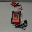 Automotive Battery Charger 12V 6A - 24V 3A Multi-Function Smart Charger Maintainer for Car, Truck, Motorcycle, Lawn Mower, Boat, ATV, Lithium, LiFePO4, Lead-Acid, Deep Cycle Battery Charger