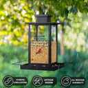 Urllinz Memorial Bird Feeders for Outdoors, Sympathy Gifts for Loss of Loved One Dad Mom, Remembrance Condolences Bereavement Memorial Gift Idea, Funeral Condolence in Loving Memory