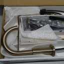 Delta Nicoli Brushed Gold Faucet 3 Hole, 8 Inch Widespread Bathroom Sink Faucet for Vanity, Push-Pop Drain Assembly, Champagne Bronze 35749LF-CZ