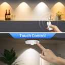 WILLED Rechargeable Puck Lights with Remote Control, 3 Color Temperatures and Timing Function, Dimmable Tap Light, Stick on Under Cabinet Lights, LED Puck Lights for Kitchen, Closet and Shelf(6 Pack)
