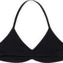 AUROLA Influence Strappy Bra Sports Bras for Women, Backless Padded Impact Strappy Bra Workout Gym Yoga with Removable Cups