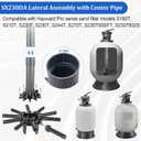 SX230DA Pool Filter Parts Lateral Assembly with Center Pipe Compatible with Hayward Pro Series Sand Filter Models S230T (2003- Present)