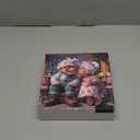 Colorful Valentines Day Puzzle for Adults 1000 Pieces, Grandma Grandpa Jigsaw Puzzle, Couples Cafe Love Puzzle