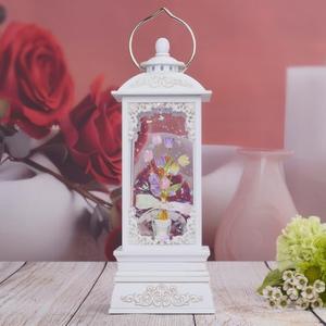 Gifts for Mom from Daughter Son, Birthday Gifts for Women, Crystal Flower Lantern with Music & 6H Timer, USB & 3AA Battery Powered, Forever Flower Snow Globe for Women Decorations (Colorful Tulip)