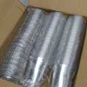 AOZITA 120 Sets - 16 oz Clear Plastic Cups with Lids, Disposable Cups With Straw Slot Lids for Cold Drinks, Milkshake, Smoothie, Iced Coffee and TO-GO Drinkings