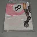 Trendy Preppy Pink Lucky 8 Ball Pillow Covers 18x18, Preppy Room Decor, Trendy Leopard Print 8 Ball Boots Decorative Throw Pillow Covers for Girls Bedroom Dorm Apartment, Set of 2