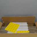 HORLIMER 9x6x4 Shipping Boxes Set of 30, White Corrugated Cardboard Mailer Box for Packing Small Business