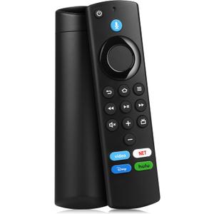 Replacement Firestick Remote Control Compatible with Fire Smart TV Stick Lite/Stick 4K/Smart TV 3rd Gen/TV Cube(2nd Gen/1st Gen/3rd Gen)/TVs Stick(2nd Gen/3rd Gen) with Voice Controller