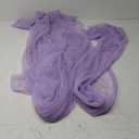 2 Panels 29x96-Inch Wedding Backdrops Drapes Lavender Sheer Curtain Panels Tulle Drape Chiffon Fabric Photography Background for Party (29''x96''x2pcs, Lavender)