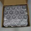 MTLEE 50 Pcs Wedding Candles Gift Favors for Guests 1 Oz Black Floral Lavender Scented Soy Wax Aromatherapy Candle Favors for Bridal Shower Rustic Wedding Party Guests(Floral)