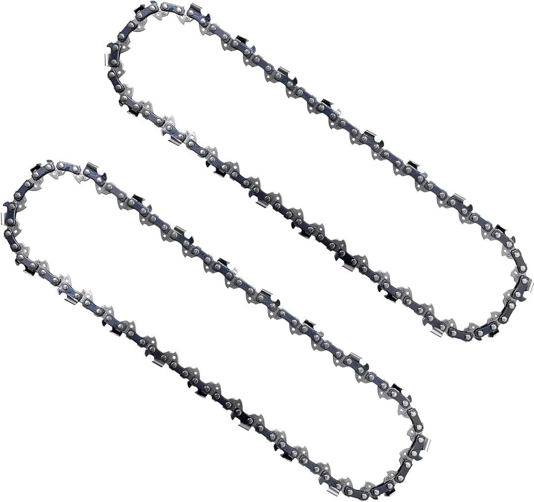 2PC 10 inch Chainsaw Chain for Worx WG323 WG323.9 Chainsaw, 10" Replacement Chain for Worx WG322 WG322.9 Chain Saw