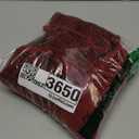 Mr. Pen- Small Christmas Tree Skirt, 24", Red Knitted Christmas Skirt Tree, Xmas Tree Skirt