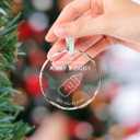 See You in 2026 Baby Announcement Gifts Ornament, Baby Coming Soon Ornament, Pregnancy Announcement, Parents to be Gifts, Expecting Parents Ornaments