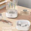 Bottle Sterilizer, Baby Bottle Steam Sterilizer, Electric Baby Bottle Sanitizer with Timer for Baby Bottles, Pacifiers, Pump Parts