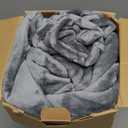 Bedsure GentleSoft Fleece King Size Blankets for Bed Grey - Soft Lightweight Plush Cozy Fuzzy Luxury Warm Spring Blanket Microfiber, Room Home Decor Gifts for Women and Men, 108x90 inches