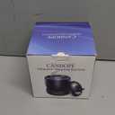 Ultrasonic Retainer Cleaner Machine, 42kHz Professional for Dentures, Aligners, Mouth Guards, Jewelry - IPX7 Waterproof Durable Removable Base and Top Cover, 3 Timer Settings, Quiet White