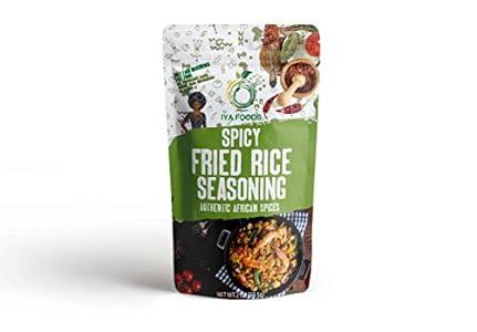 Iya Foods Spicy Fried Rice Seasoning 2 oz No Preservatives, No Added Color, No Additives, No MSG (2 Ounce (Pack of 1)), Best By: 03/21/26