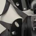 Retractable Ratchet Straps Compatible with 2015-2025 Ford F150, 2PCS Self Retracting Ratchet Straps Tie Down Anchors Box Link Cleats for F250/F350/F450/F550 Super Duty Truck Bed Accessories