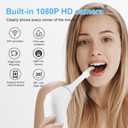 Electronic Tonsil Stone Remover with Camera, Tonsil Stone Removal Kit, 3 Suction Levels, Tonsil Stone Vacuum, Oral Care for Mouth Health, USB Rechargeable