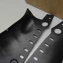 Chassis Coolant Pipe Guard Chassis Coolant Pipe Guard Steel 2 Pcs Chassis Coolant Pipe Guard Lower Condenser Tube Cover Replacement For 2021 to 2023