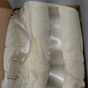 ERTUNA Gym Bag with Yoga Mat Holders, Carry On for Pilates Women & Men with Laptop & Shoe Compartment Large Duffle Travel Weekender Tote with Key Ring Clip Personal Item Workout, Easy to Clean - Beige