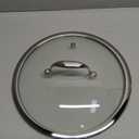 HexClad Tempered Glass Lid, 12-Inch Designed for HexClad Hybrid Cookware, Steam Vented, Dishwasher Safe