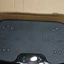 Vibration Plate Exercise Machine, Vibrating Plate Platform for Lymphatic Drainage with 200 Adjustable Speeds, Power Vibration Plate for Weight Loss & Fitness, Supports Max Weight 450 Lbs (Jet Black)