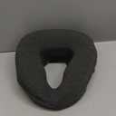 Face Down Pillows for Massage Table, Massage Headrest for Bed, Face Pillow for Stomach Sleeping, BBL Pillow After Surgery Post Eye Surgery & Vitrectomy Recovery, Removable Cover Grey (Gray)