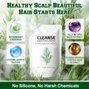 2Pcs Rosemary Amino Acid Shampoo,Hair Growth Shampoo for Thinning Hair Women and Men Hair Loss, Thicken & Strengthen Scalp,Cleanse and Nourish, for All Hair Types