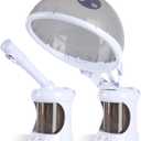 2 in 1 Hair Steamer, Facial Steamer for Care Use at Home or Salon