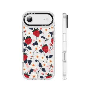 GuardCrew for iPhone Air Case, [Daisy Strawberry] Cool Aesthetic Pattern for Women, [11FT Military-Grade Drop Tested] Slim Crystal Clear Shockproof TPU Bumper Phone Cover, 6.5"
