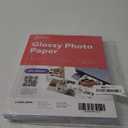 Glossy Photo Paper For Printer 8.5 x 11" - (100 Sheets) - Works with Inkjet Printer, Easy to Use, Premium Picture Paper