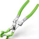 Enhon Spark Plug Pliers, Spark Plug Plier Boot Removal Tool, 45°Offset Plier Tool Spark Plug Remover, Remove Broken Spark Plug and Hard to Reach Spark Boots