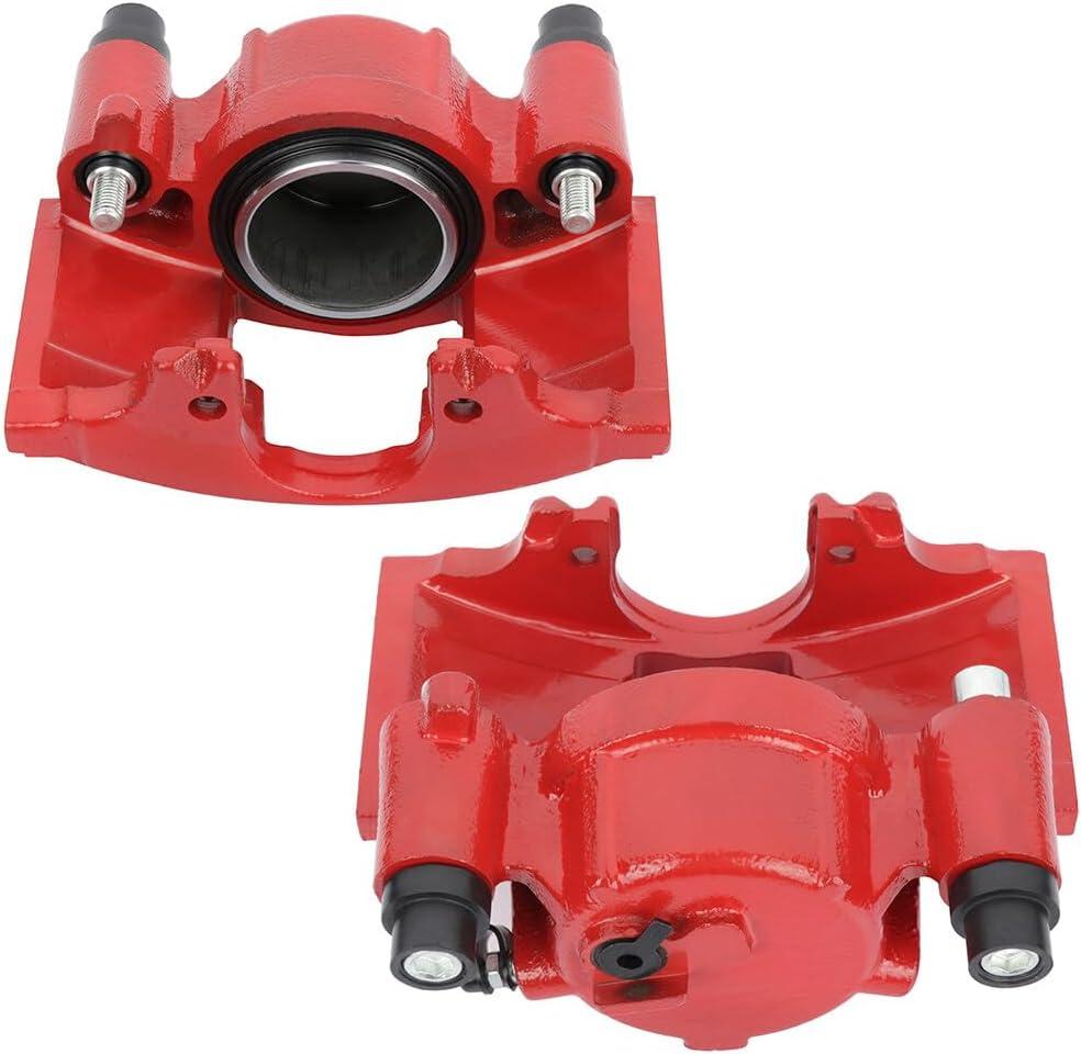 Disc Brake Caliper Assembly ANPART 184299 184300 Front Left & Right Sets of 2 Compatible For Cadillac 1990-1993 1998-2000,For Chevrolet 1988-2002,For Dodge 1994-1999,For GMC 1990-2002