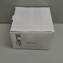 Elanze Designs Dimpled Gray 12 ounce Glossy Ceramic Mugs Matching Set of 2