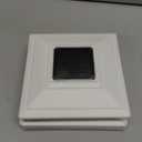 Solar Post Cap Lights Outdoor 12pack, Waterproof Fence Post Solar Lights for 4x4 5x5 6x6 Wood/Vinyl Posts, White Deck Post Lights with 2 Color Modes Decorate Garden Patio Porch Backyard