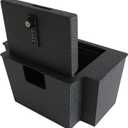 Center Console Gun Safe - Console Gun Vault Compatible with 2023-2024 Chevy Silverado 1500/GMC Sierra 1500, FIT 2022 Refreshed Model (4 Digit Lock with Key)