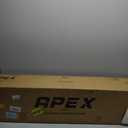 Apex Sports Volleyball Training Net Equipment System - Sturdy, Adjustable, and Portable | Improve Accuracy, Technique, and Skills | Ideal for Indoor/Outdoor Use | Easy Assembly & Storage |