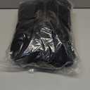 Hanes Men's Double Tough Socks, Crew and Ankle Moisturing Wicking Socks, Black & White, Multi-Packs (12-14)