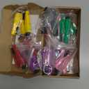 16Pcs Car Window Breaker Key Chains, Portable 3 in 1 Glass Breaker/Seat Belt Cutter/Survival Whistle, Safety Emergency Escape Tools, Multifunctional Car Accessories for All Vehicles