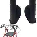 Rollator Hand Grip for Rolling Walker Replacement - Mobility Disabled Patient Handgrips Accessories, 0.78"(20mm), 2 Pcs